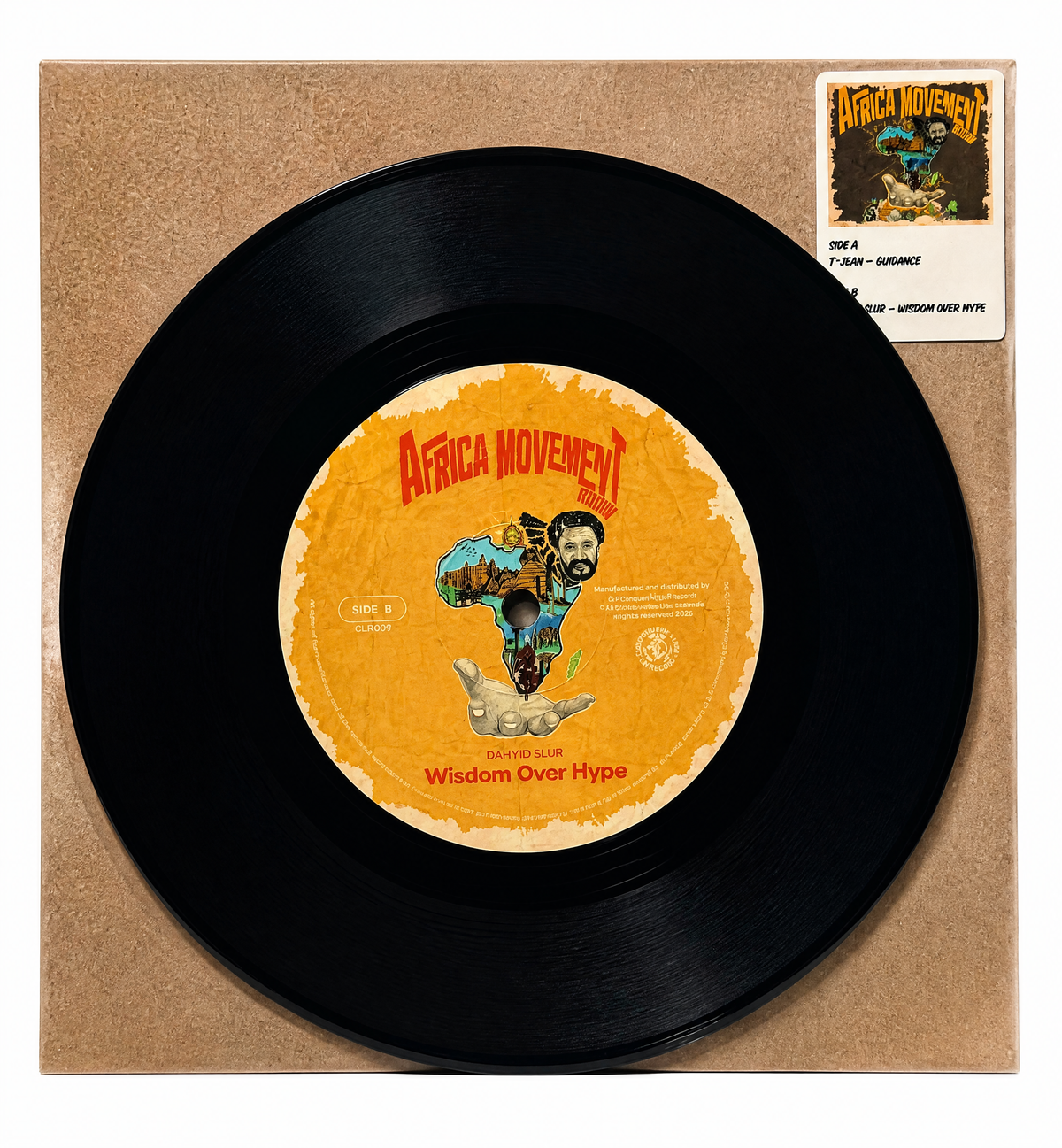Dahvid Slur + T’ Jean 7” 45 Limited Edition