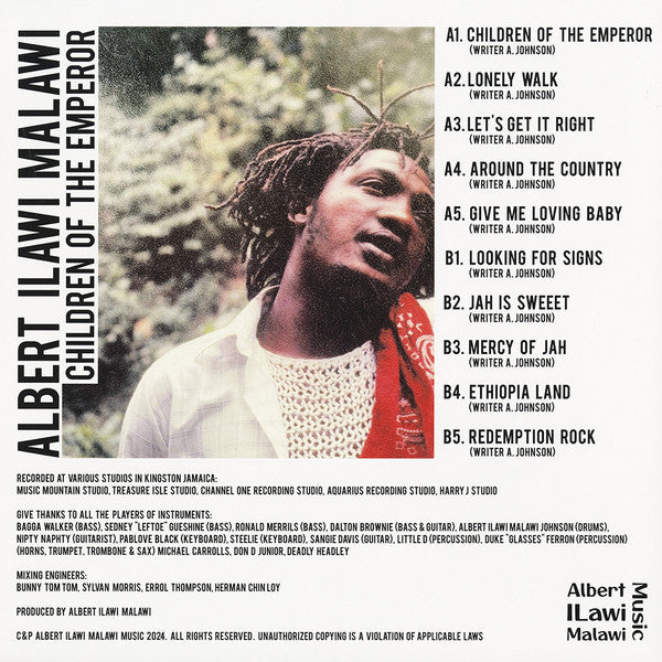 Albert ILawi Malawi - Children Of The Emperor 12" LP