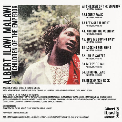 Albert ILawi Malawi - Children Of The Emperor 12" LP