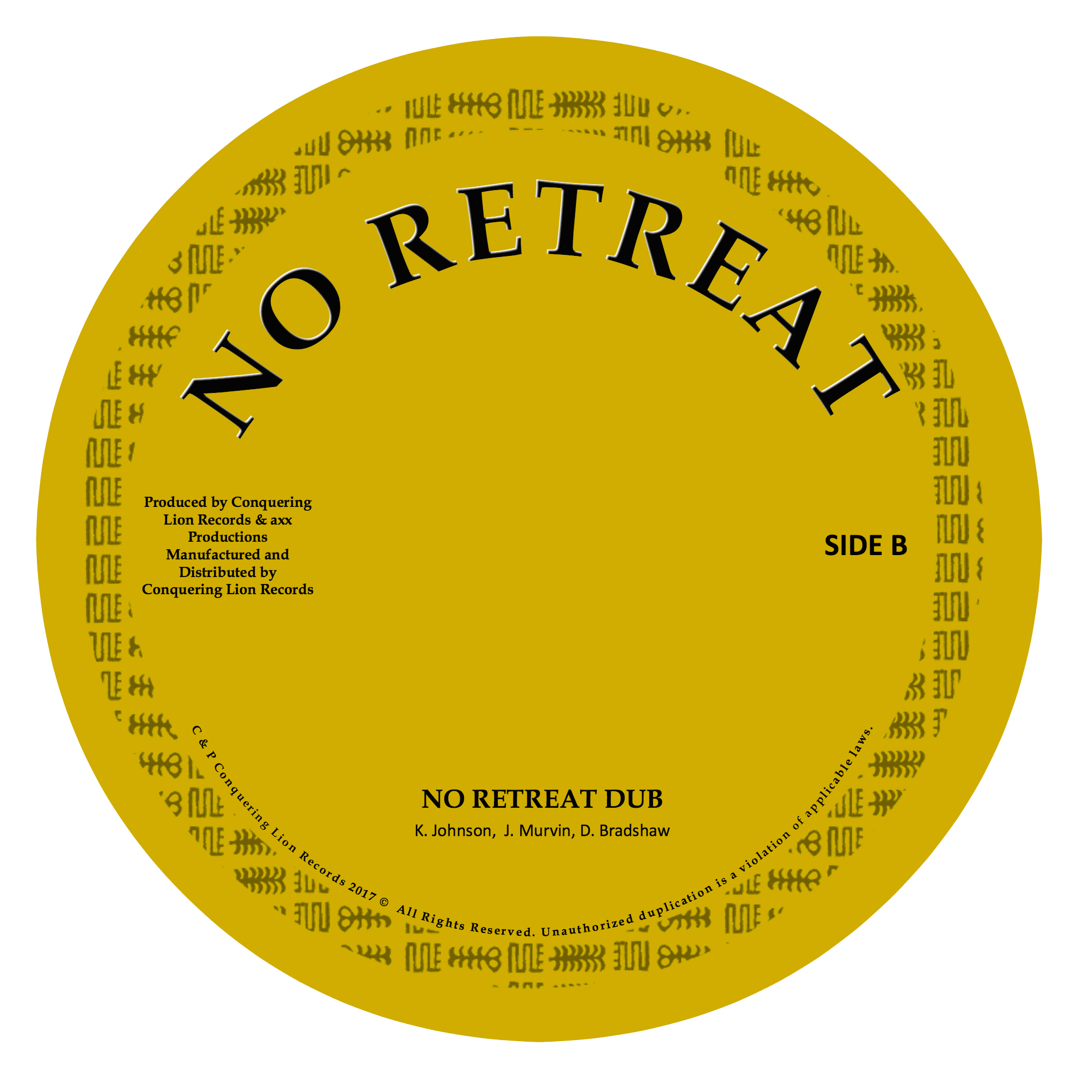 Hempress Sativa ft. Junior Murvin - No Retreat 7" Vinyl